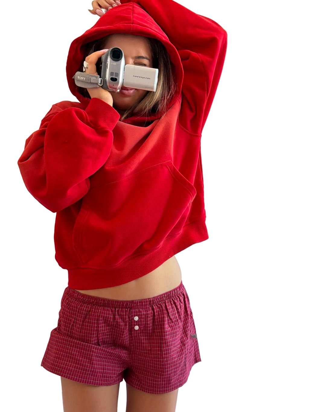 La Casa Hoodie- Sangria